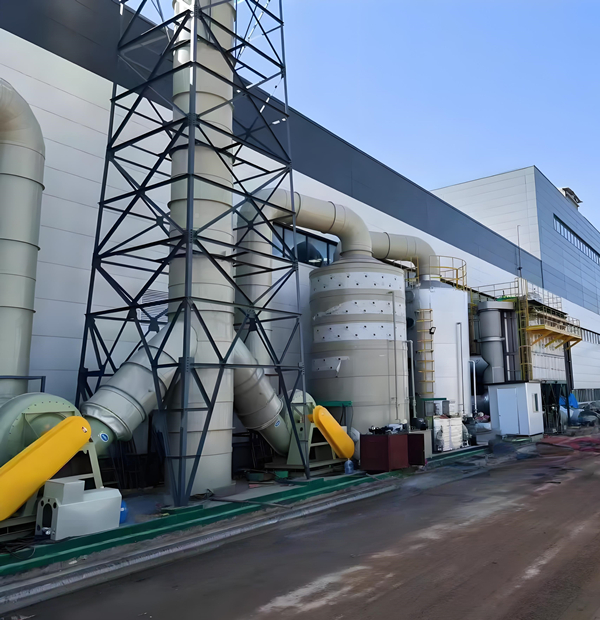魯北萬潤智慧能源窯爐廢氣處理工程02